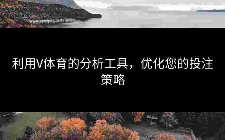 利用V体育的分析工具，优化您的投注策略