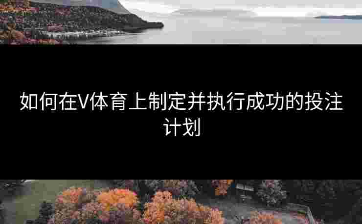 如何在V体育上制定并执行成功的投注计划